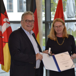 Hauke Jagau und Ulrike Thiele
