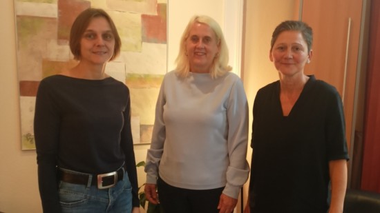 v.l.: Anke Pagendarm, Cornelia Busch und Silvia Fauth