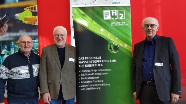 Mitglieder der AG AWB SPD-Regionsfraktion Hannover beim Zweiten Wasserstofftag